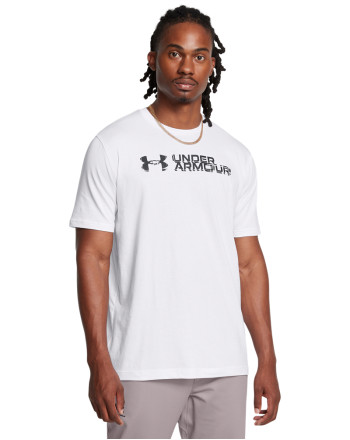 Men's UA Sliced Wordmark Short Sleeve 