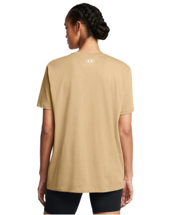 Women's UA BF Oversized Logo Short Sleeve 