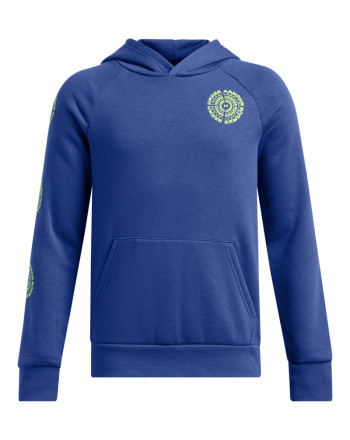 Boys' UA Rival Fleece Spiral Logo Hoodie 