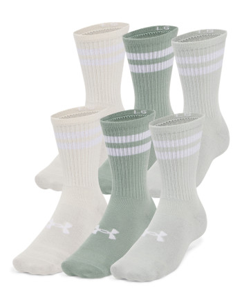 Unisex UA Essential 6-Pack Crew Socks 