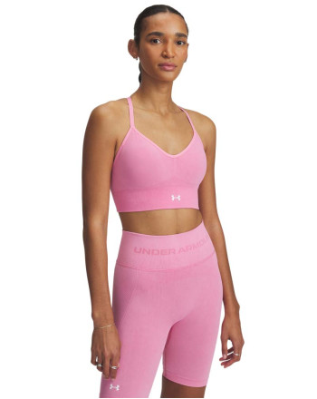Women's UA Vanish Seamless Washed Low Sports Bra 