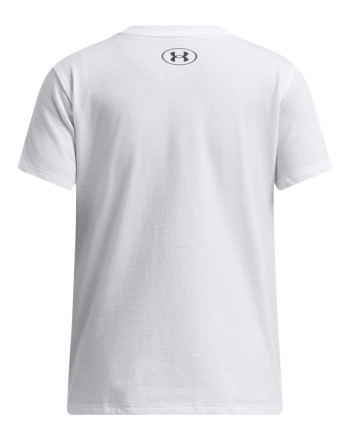 Girls' UA Big Logo UA Fill Short Sleeve 