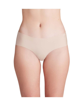 UA Pure Stretch No Show Hipster-Solid3Pk 