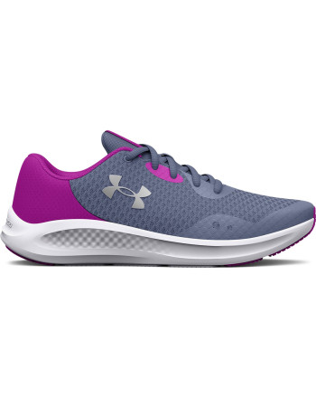 Girls' Grade School UA Charged Pursuit 3 Running Shoes 