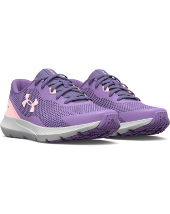 Girls' Grade School UA Surge 3 Running Shoes 