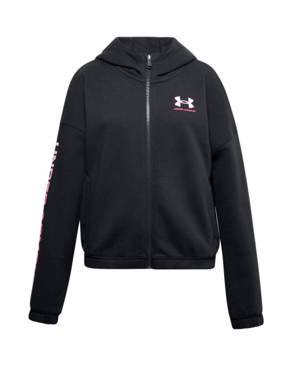 Girls' UA Rival Fleece Full-Zip Hoodie 