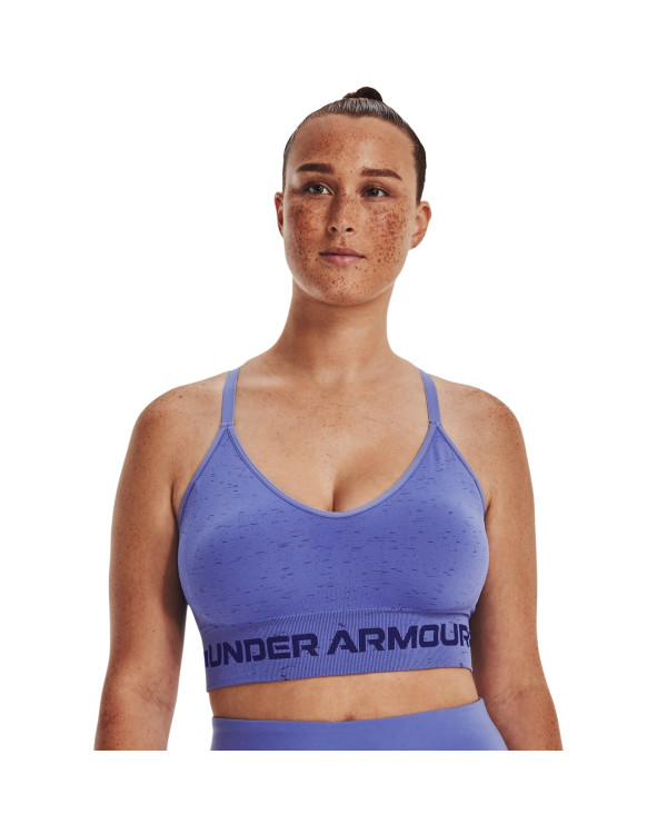Women's UA Seamless Low Long Heather Sports Bra 