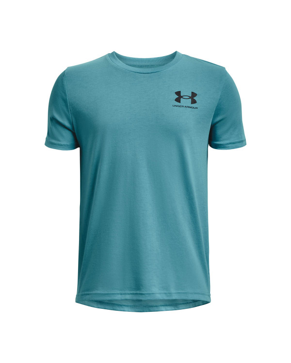 Boys' UA Sportstyle Left Chest Short Sleeve