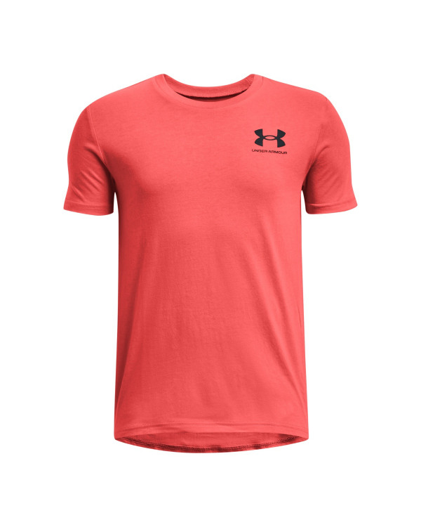 Boys' UA Sportstyle Left Chest Short Sleeve 
