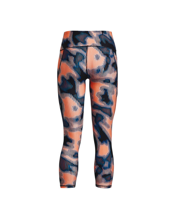 Women's HeatGear® No-Slip Waistband Printed Ankle Leggings