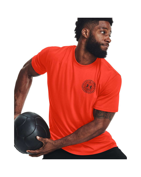 Men's UA Alma Mater Crest Short Sleeve 