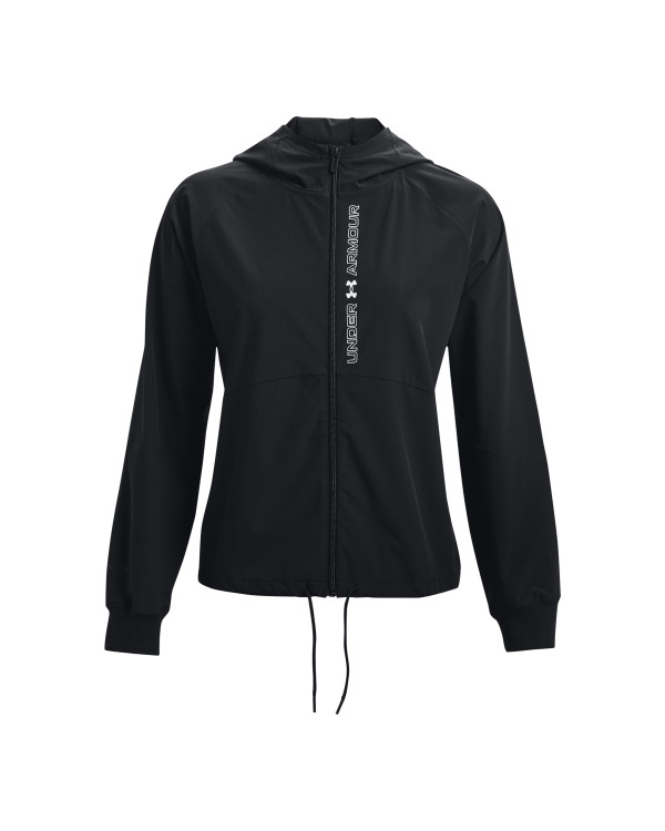 Women's UA Woven Full-Zip Jacket 