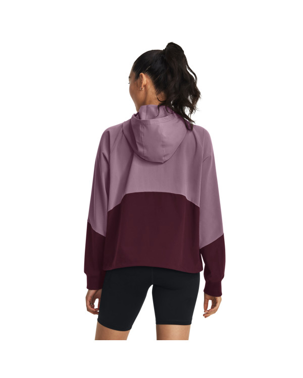 Women's UA Woven Full-Zip Jacket
