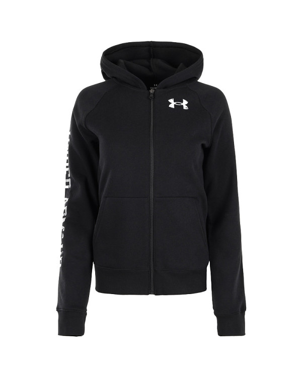 Kids UA Rival Fleece Full-Zip Hoodie 