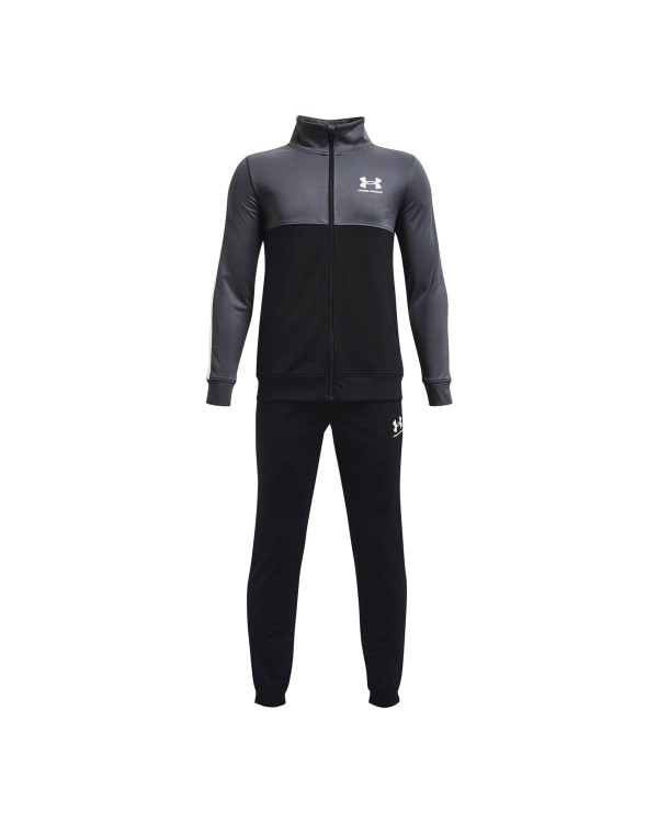 Boys' UA Knit Colorblock Track Suit 