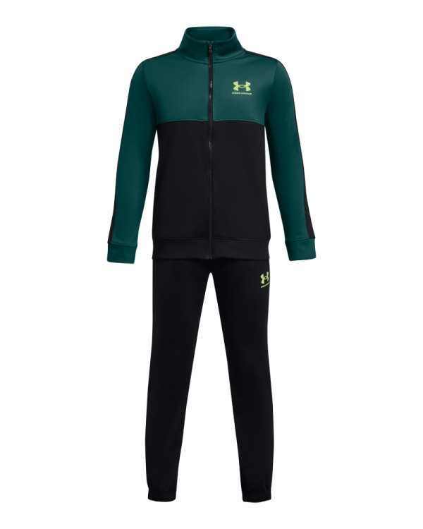 Boys' UA Knit Colorblock Track Suit 