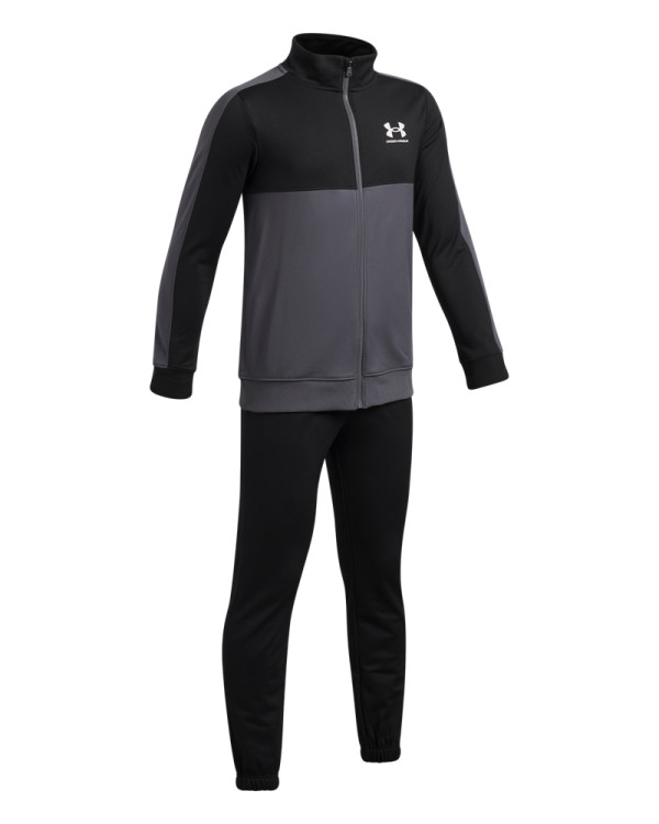 Boys' UA Knit Colorblock Track Suit 