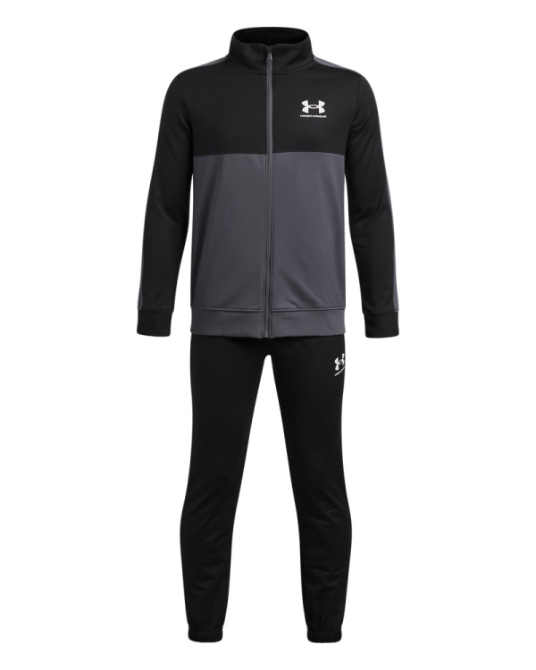 Boys' UA Knit Colorblock Track Suit 