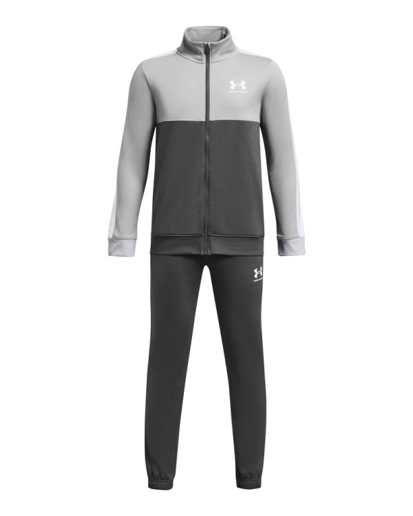 Boys' UA Knit Colorblock Track Suit 