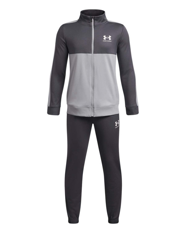 Boys' UA Knit Colorblock Track Suit 