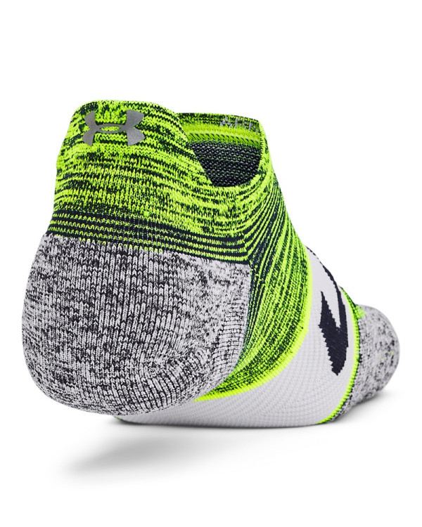 Unisex UA ArmourDry™ Run Cushion No Show Tab Socks
