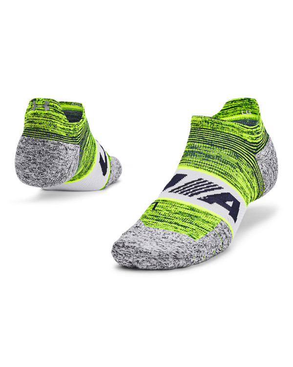 Unisex UA ArmourDry™ Run Cushion No Show Tab Socks