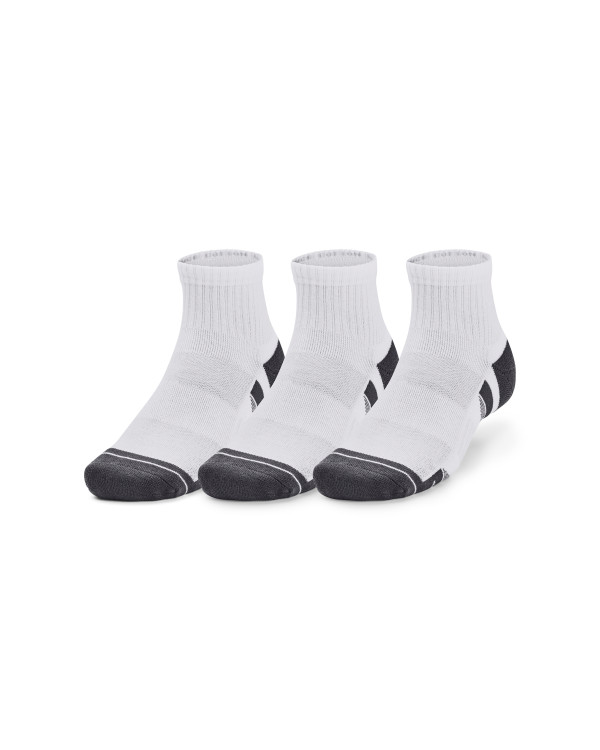 Unisex UA Performance Cotton 3-Pack Quarter Socks 