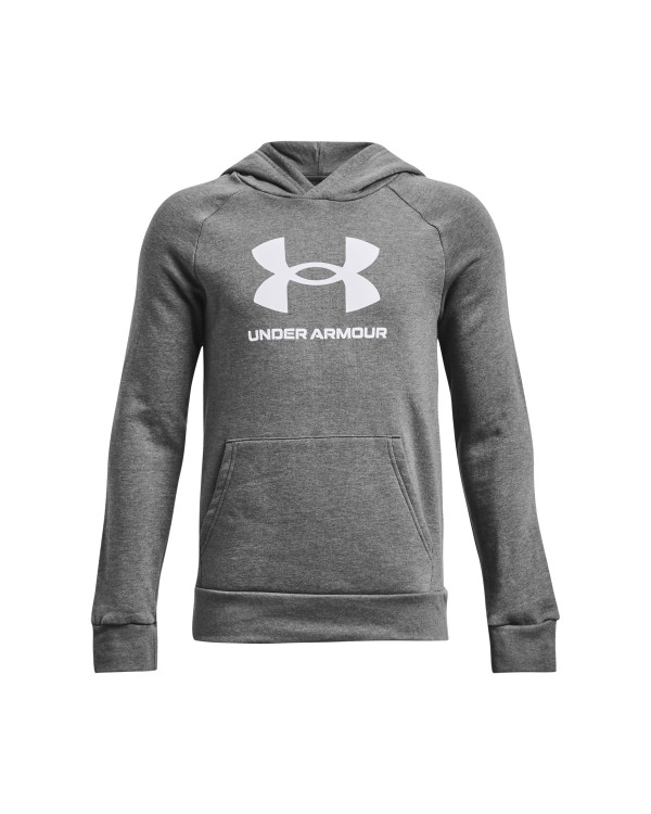 Boys' UA Rival Fleece Big Logo Hoodie 