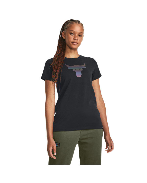 Women's Project Rock Night Shift Heavyweight Short Sleeve 