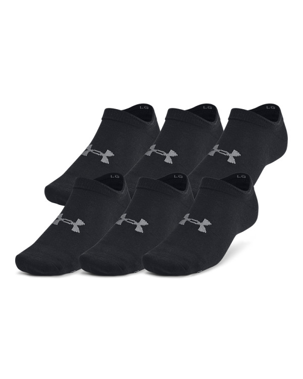 Unisex UA Essential 6-Pack No-Show Socks 