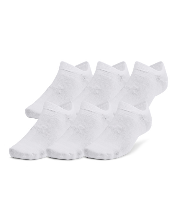 Unisex UA Essential 6-Pack No-Show Socks 