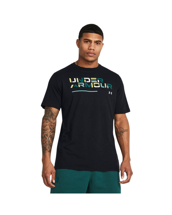 Men's UA Colorblock Wordmark Short Sleeve
