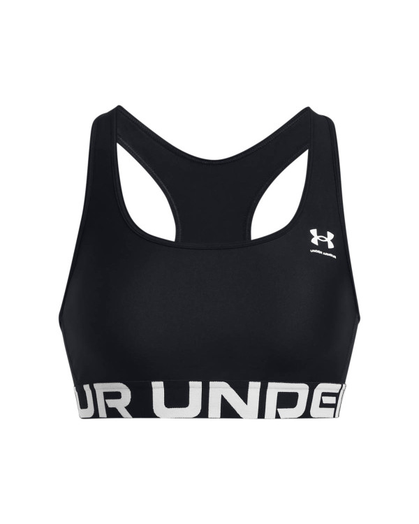 Women's HeatGear® Armour Mid Branded Sports Bra 