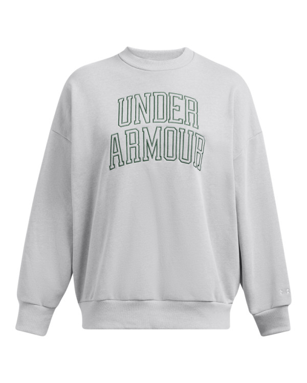 Women's UA Icon Heavyweight Terry Oversized Crew 