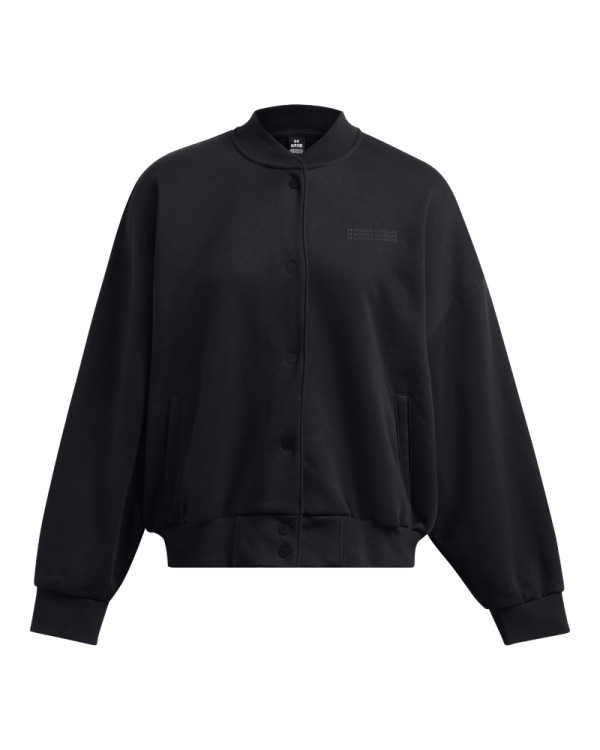 Women’s UA Icon Fleece Varsity Jacket 