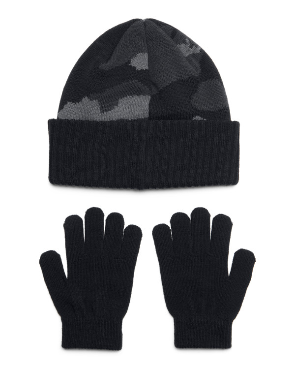 Boys' UA Beanie/Glove Combo 