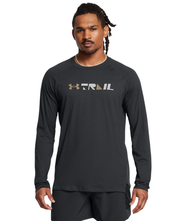 Men's UA Trail Run Graphic Long Sleeve