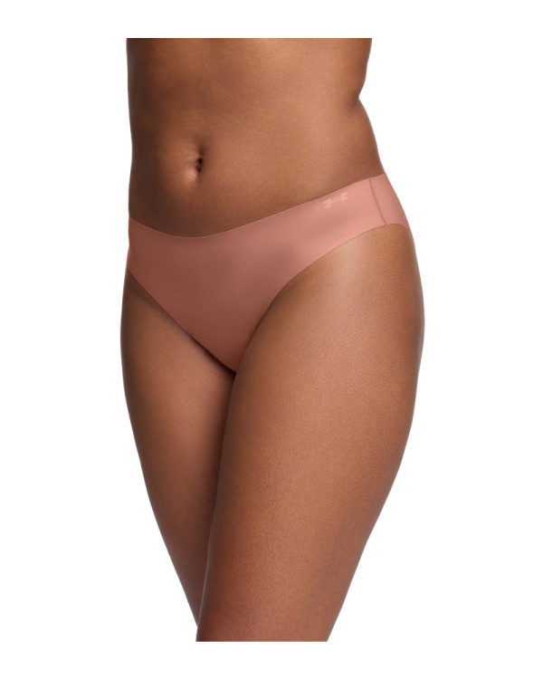 UA Pure Stretch No Show Bikini-Solid 3Pk 