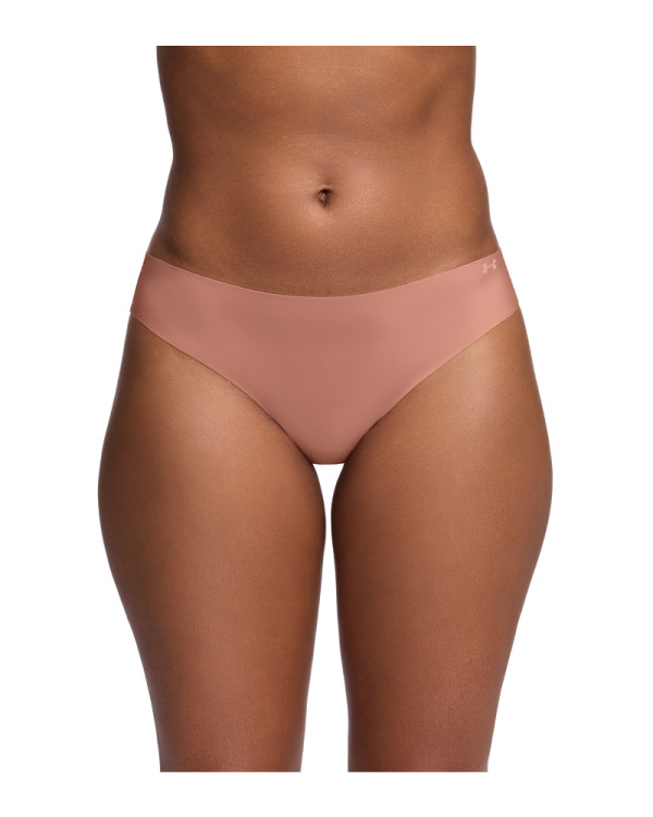 UA Pure Stretch No Show Bikini-Solid 3Pk 