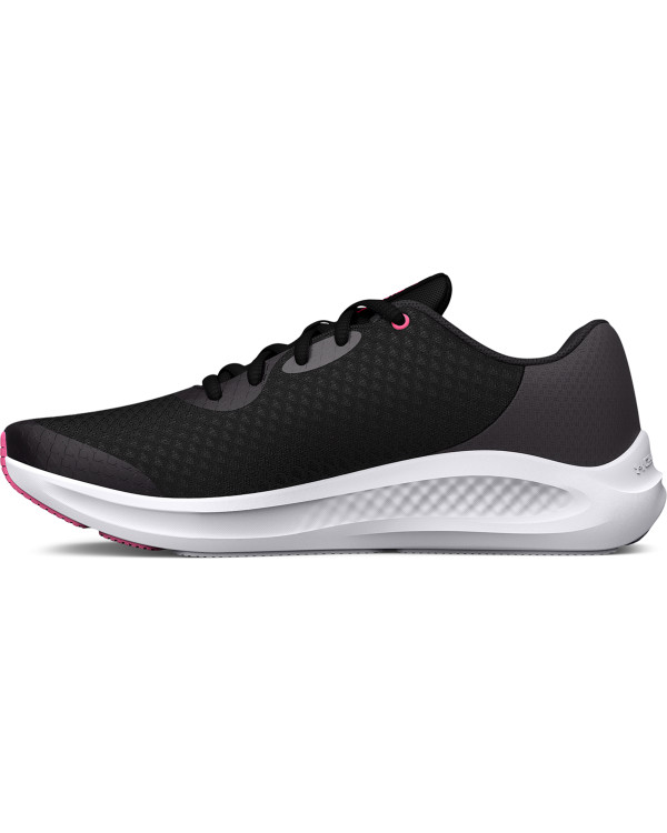 Girls' Grade School UA Charged Pursuit 3 Running Shoes 