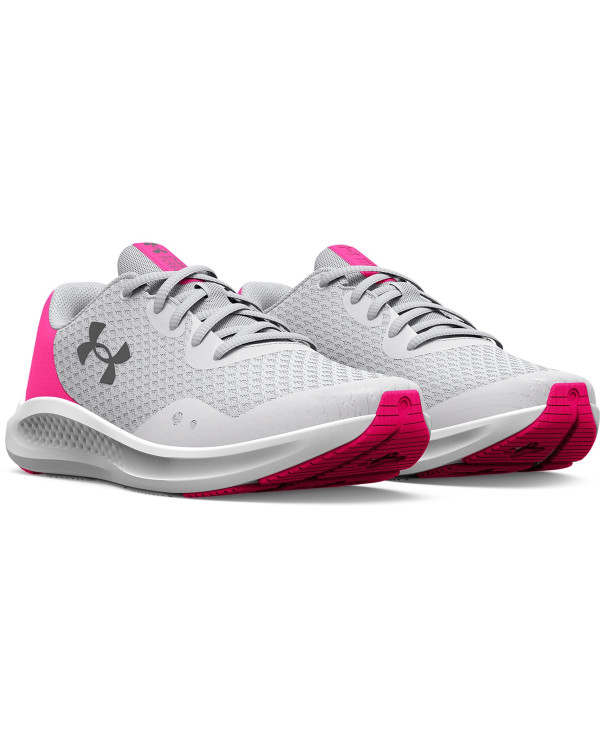 Girls' Grade School UA Charged Pursuit 3 Running Shoes 