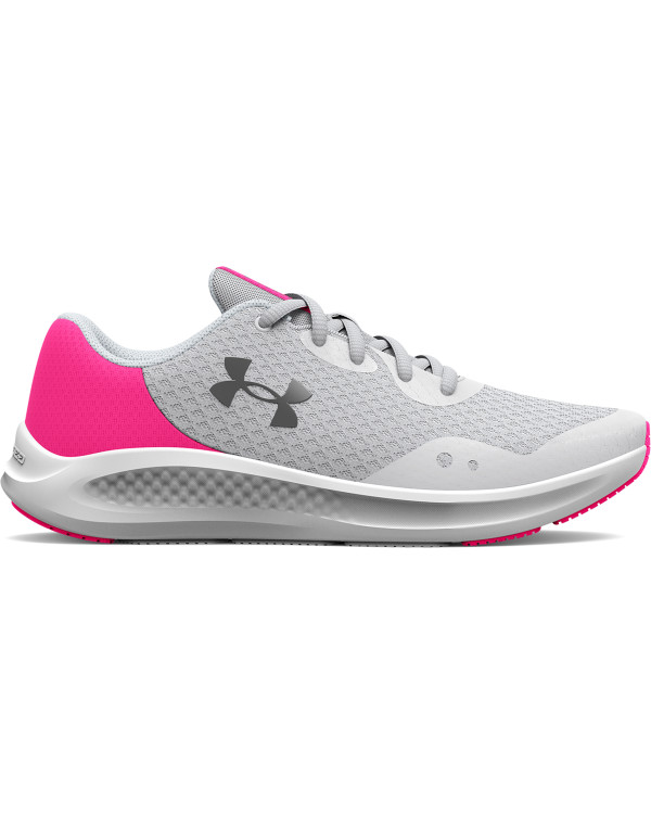 Girls' Grade School UA Charged Pursuit 3 Running Shoes 