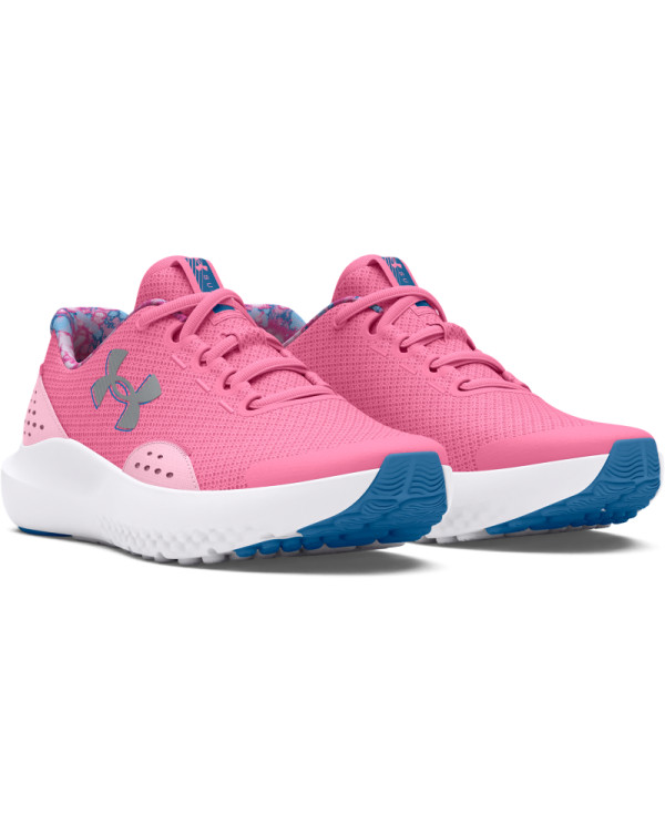 Girls' Grade School UA Surge 4 Running Shoes 