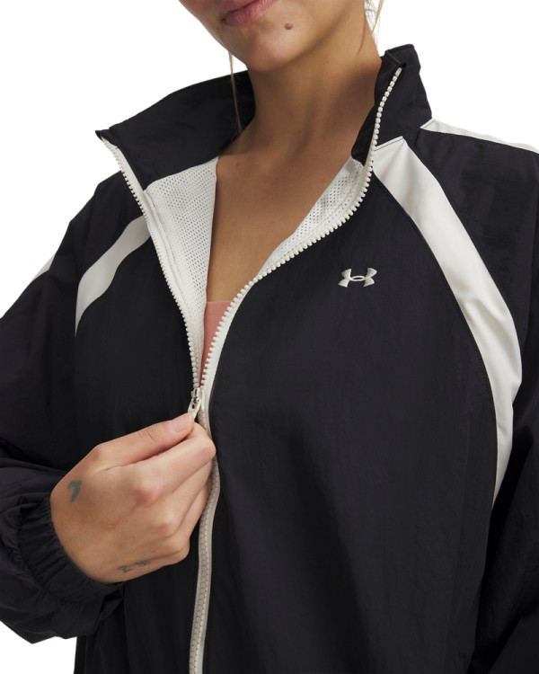 Women's UA Icon Crinkle Track Jacket 