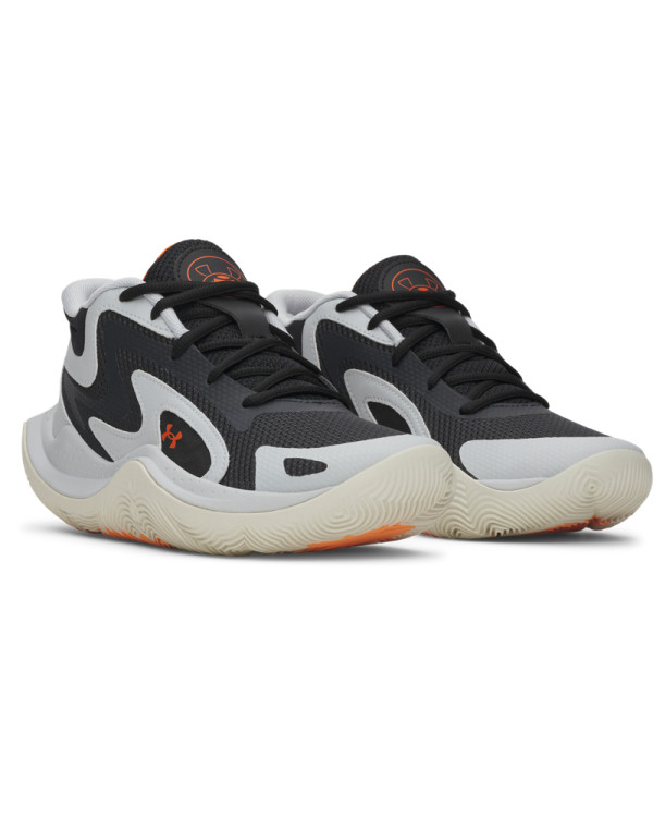 UA Jet '25 Grade School Basketball Shoes 