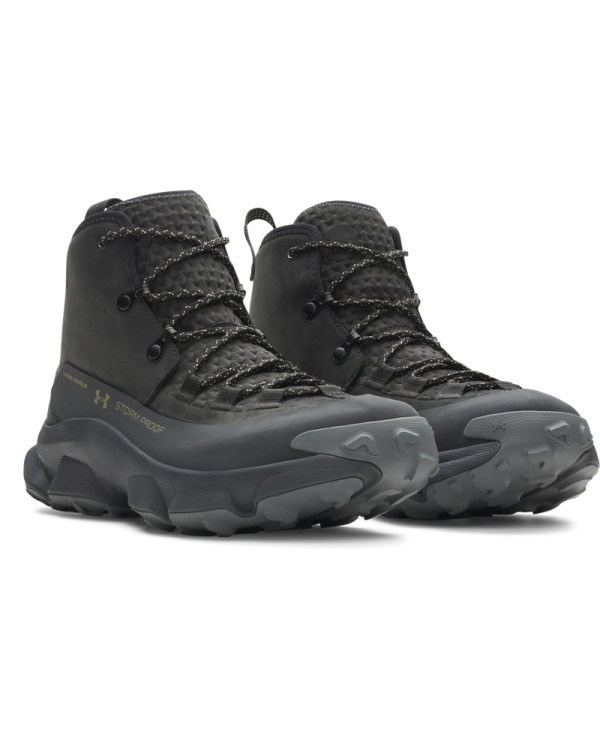 UA Charged Expanse Mid Leather Waterproof Men's Hiking Boots 