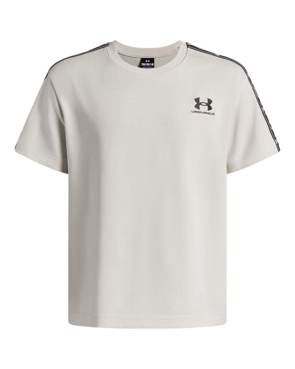 UA Icon Taped Boys' Short Sleeve 