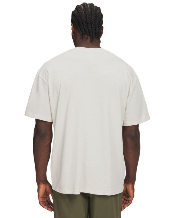 UA M HWT METAL LOGO SS 