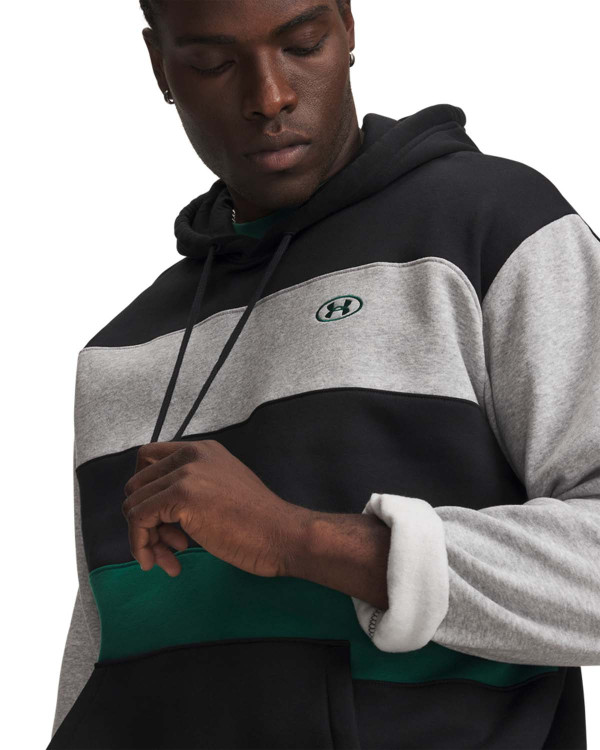 UA Rival Fleece Striped Men's Hoodie 
