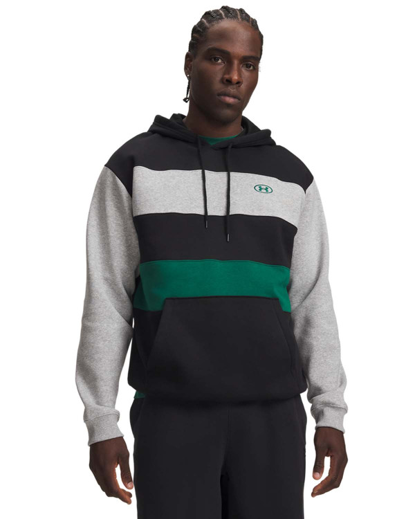 UA Rival Fleece Striped Men's Hoodie 